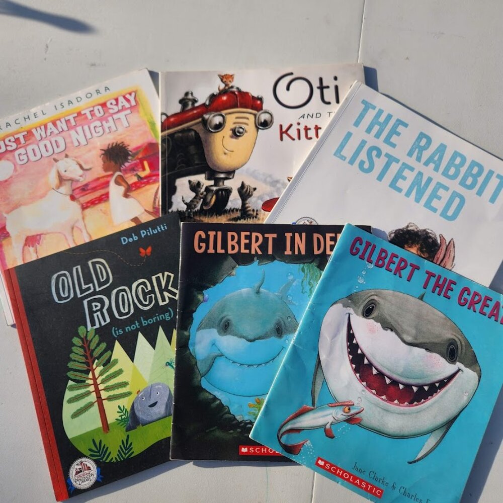 Children's Books Book Bundle Lot Set 6 Otis Rachel Isadora Rabbit Listen…